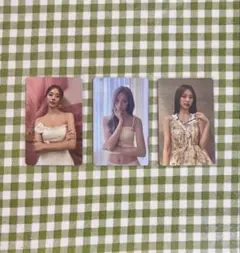 TWICE ツウィ abouTZU Run Away JYPshop 3枚セット