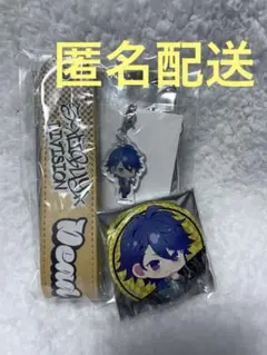 ヒプノシスマイク マルイ 有栖川 帝統 カップホルダー 缶バッジ 2点セット