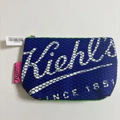 Kiehl's ポーチ ブルー×グリーンのサムネイル