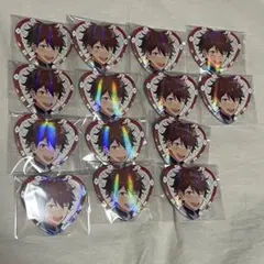 あんスタ　スタフォニ　ハート缶バッジ　守沢千秋　14点