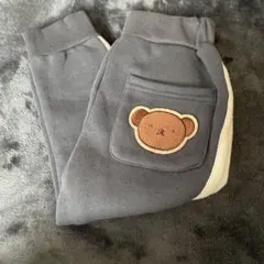 【水通しのみ】ボリス　裏起毛　パンツ　100