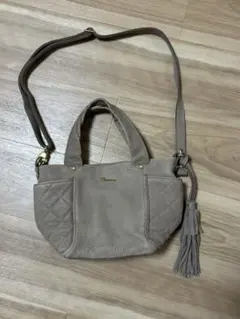 Beaureビュレ＊2way ショルダーバッグ タッセル付き♪