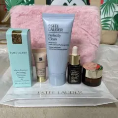 エスティローダー　ノベルティーポーチ&サンプル6点セット