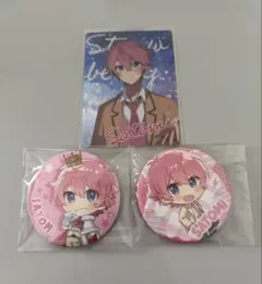 すとぷり さとみ 缶バッジ＆カードセット
