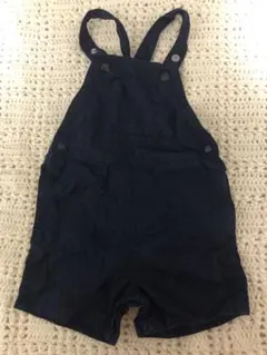 PETIT BATEAU ネイビー サロペット 12m