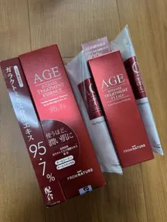 AGE 新品フロムネイチャーエージーイー化粧水と乳液のセット