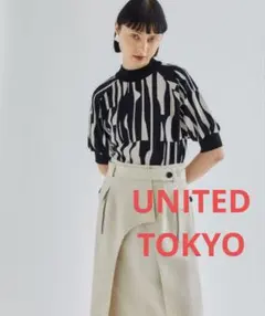 ★UNITED TOKYO★ボリュームハーフスリーブニット★マルチ★のサムネイル