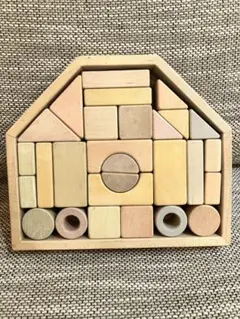 エドインター　つみきのいえ　日本製 積み木