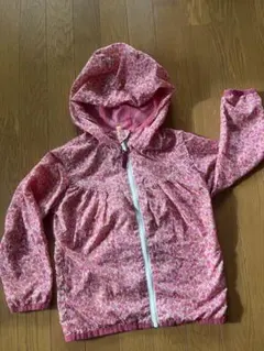 バックナンバー　 花柄　ジャンパー　ナイロン　ジャケット 120