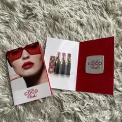【CHANEL】ルージュココ フラッシュ 82ライヴ サンプル2点セット
