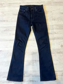 Nudie Jeans デニムパンツ ブーツカット フレア W27 L30のサムネイル