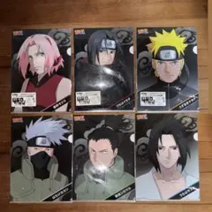 【非売品】劇場版 NARUTO クリアファイル 全種＋映画A4 2枚／状態良好