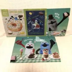 パペットスンスン×ロッテクリアファイル5枚セット　ファミマ限定