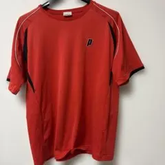 メンズ　テニス　赤　Tシャツ