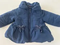 ネイビー中綿コート 95