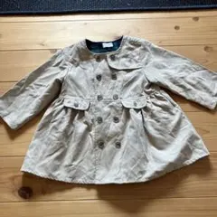 90 kids zooトレンチコート　ベージュ