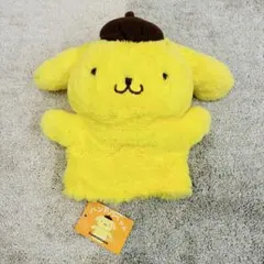 サンリオ公式 レア ポムポムプリン ハンドパペット ぬいぐるみ タグ付き