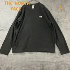 ザノースフェイス 人気ロゴ 黒 フリーストップス トレーナー 薄手【7157】