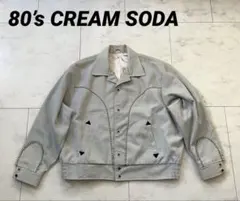 金タグ】CREAM SODA ウエスタンジャケット ギャバジャン ロカビリー
