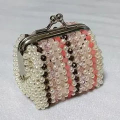 ビーズがま口　No.8