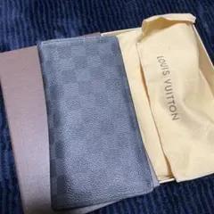 LOUIS VUITTON ダミエ ブラック長財布