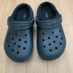 Crocs ボアクロックス　ブラック