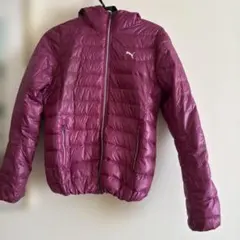 PUMA レディース ダウンジャケット L パープル
