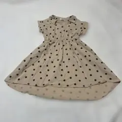 ドット半袖ワンピース 130cm