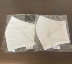 綿マスク　立体型マスク 2枚入り