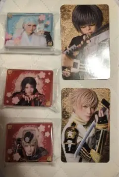 刀ミュ 博覧会 メモスタンド　ふぉとカード　加州清光　巴形　日向　桑名　物吉