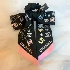 CHANEL 可愛いシュシュ リボン ギフト箱付き - メルカリ