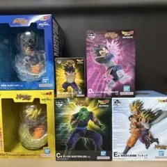 ドラゴンボール 一番くじ C賞 D賞 E賞 F賞 ラストワン賞 フィギュアセット 一番くじ ドラゴンボール C D E F ラストワン賞 フィギュア 計6点