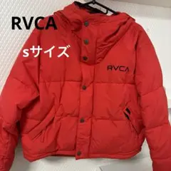 RVCA 赤 フード付き ダウンジャケットのサムネイル
