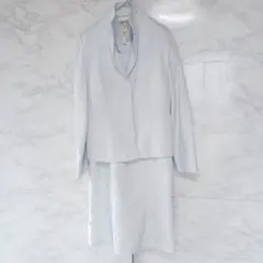 ワンピース セットアップ 水色 入園 入学 フォーマル L セレモニー