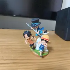 ワンピース　ルフィ、エース、サボ　フィギュア