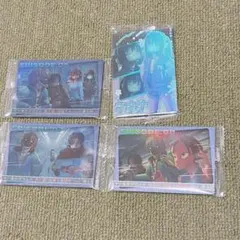 銀河特急ミルキー☆サブウェイ ウエハース カード 4枚セット バンダイ