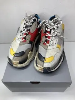 BALENCIAGA Triple S スニーカー ボルドー 34 - メルカリ