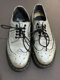 【本日中¥2,500】Dr. Martens シルバー 3ホール