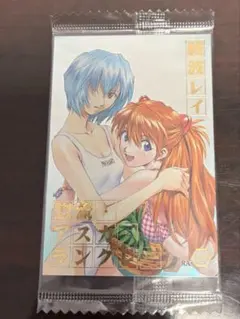 エヴァンゲリオン　綾波レイとアスカのコラボカード