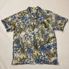 Roushatte ルーシャット アロハシャツ ブルー LLのサムネイル