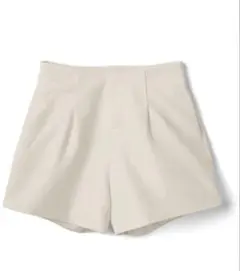 タックハイウエストショートパンツ[at1744]