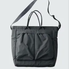 ユニクロC 2WAYユーティリティバッグ　グレー