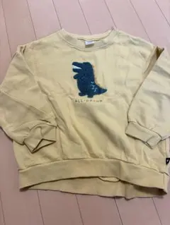 美品　バースデイ　futafuta 薄手トレーナー　110