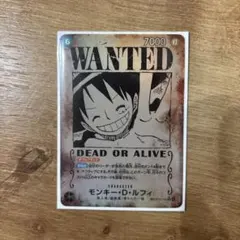 ワンピースカード モンキー・D・ルフィSP手配書 パラレル SEC