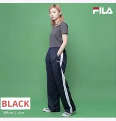 FILA フィラ ジャージパンツ メンズ　M 黒　新品未使用のサムネイル
