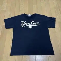 ナイキ　ヤンキース　nike 90s　　Yankees ネイビー tシャツ　L