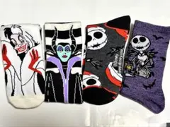 新品　ナイトメア　ジャック　幽霊　魔女　ディズニー　ハロウィン　キャラソックス