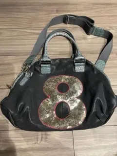 muta スパンコール8付きレザーハンドバッグのサムネイル