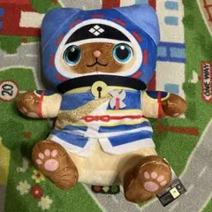 新品　モンスターハンターライズ　BIG装備ぬいぐるみ　オトモアイルー　プライズ品