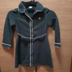 Bébé ブラック 長袖ワンピース 120